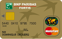 BNP Paribas Fortis Gold kaart aanvragen